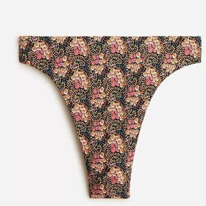 J. Crew Women's Size XXS Prism Floral High Rise Bikini Bottoms